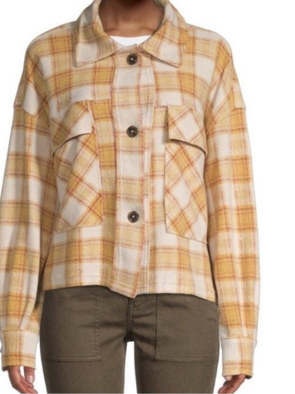 For the republic free people crop jacket medium